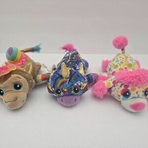 Cutetitos Carnivalitos Plush lot of 3: Camelito Unicornito Poodlito